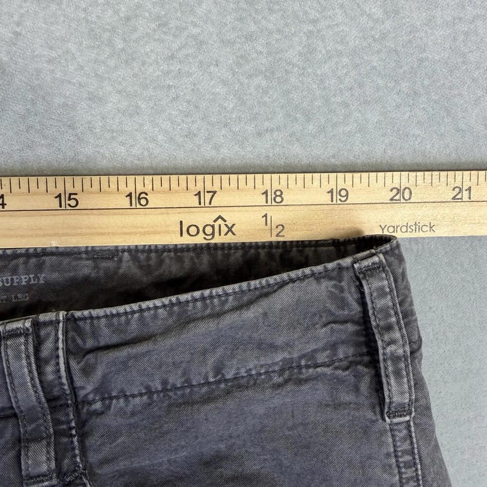 AG Adriano Goldschmied Supply Cargo Pants Mens 38 Gray Standard Issue Army USA - Picture 7 of 8